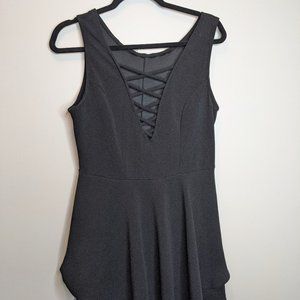 Black Stretchy Romper